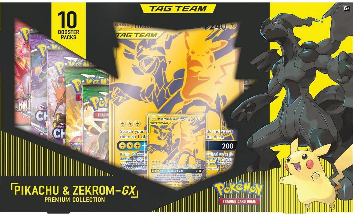 Pokemon TCG: Pikachu & Zekrom GX Tag Team Premium Collection