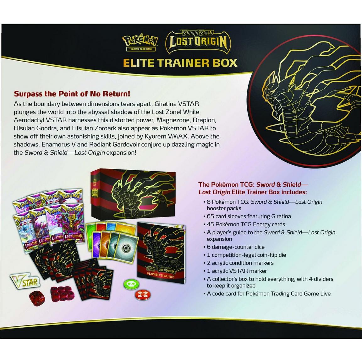Pokemon Trading Card Game: Sword and Shield - LOST ORIGIN Elite Trainer Box