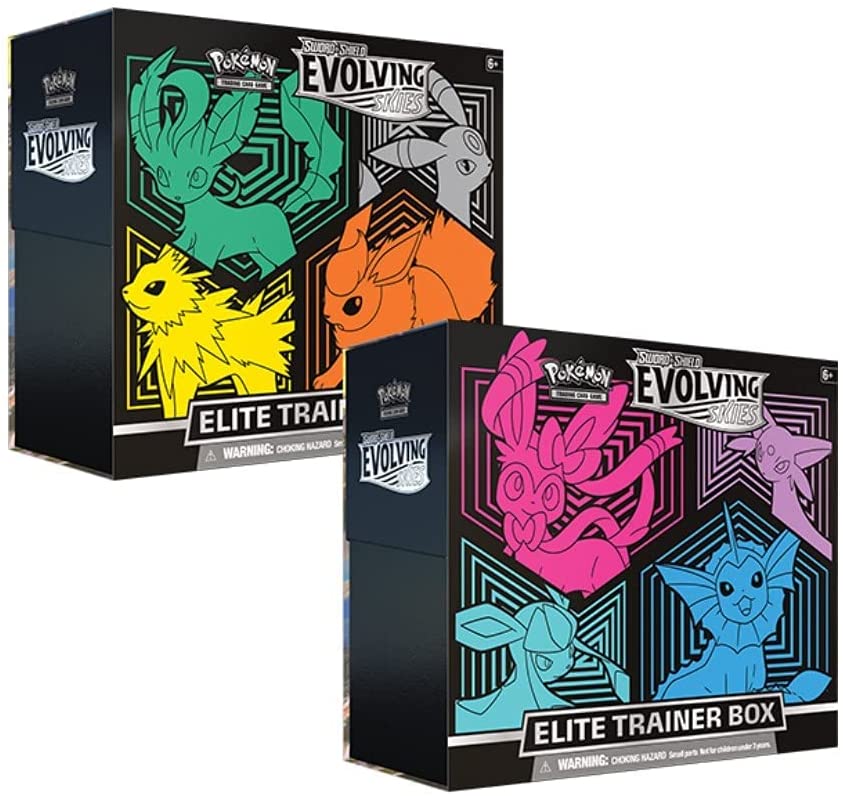 Pokemon TCG: Sword & Shield Evolving Skies Elite Trainer Box