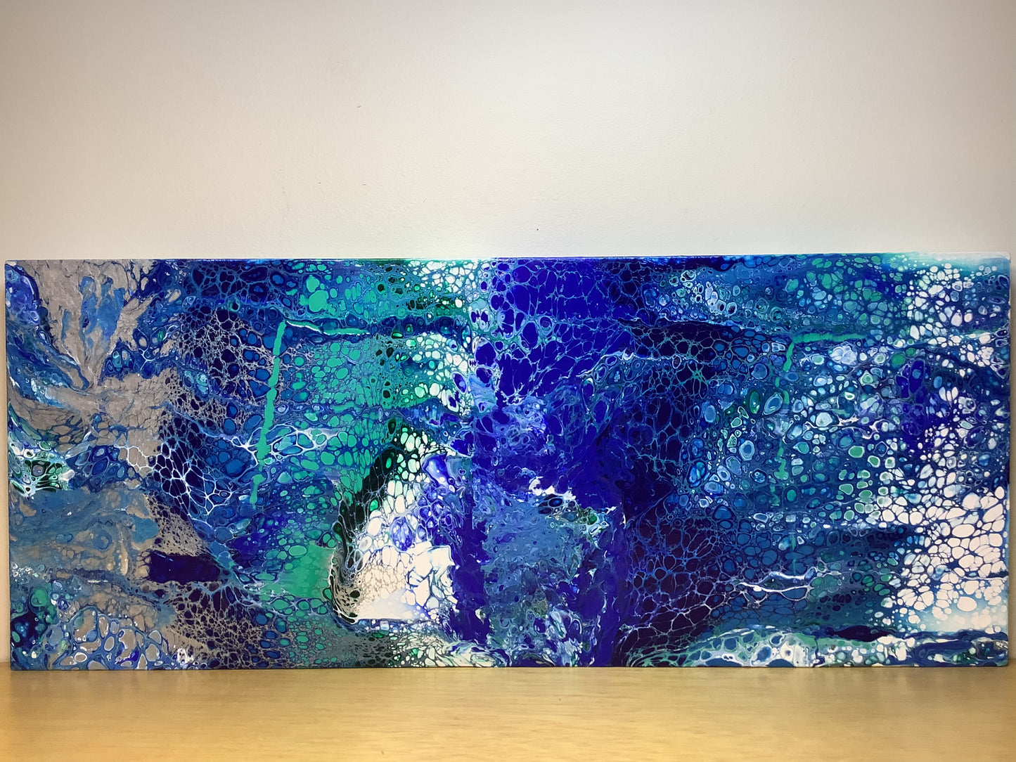 “Oceans” 10” x 24” Original Art