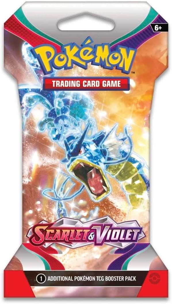 Pokemon Trading Card Game: Scarlet and Violet Sleeved Booster Bundle - 8 Packs