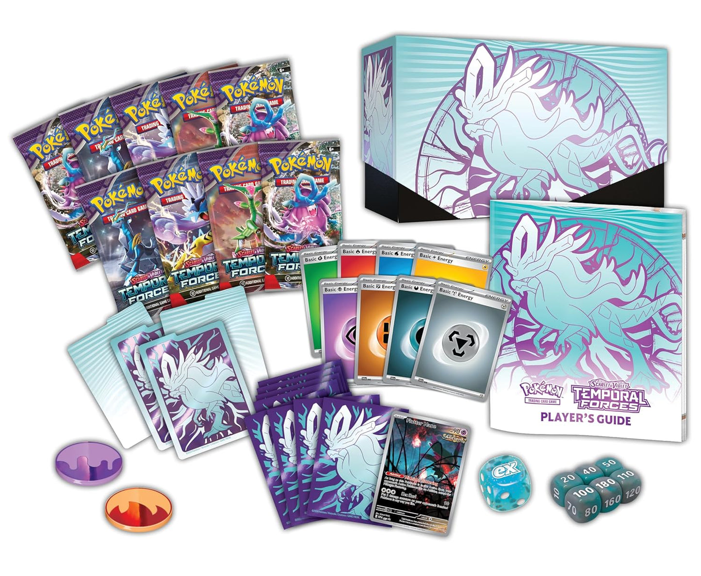 Pokemon TCG: Scarlet & Violet Temporal Forces Elite Trainer Box (Walking Wake)