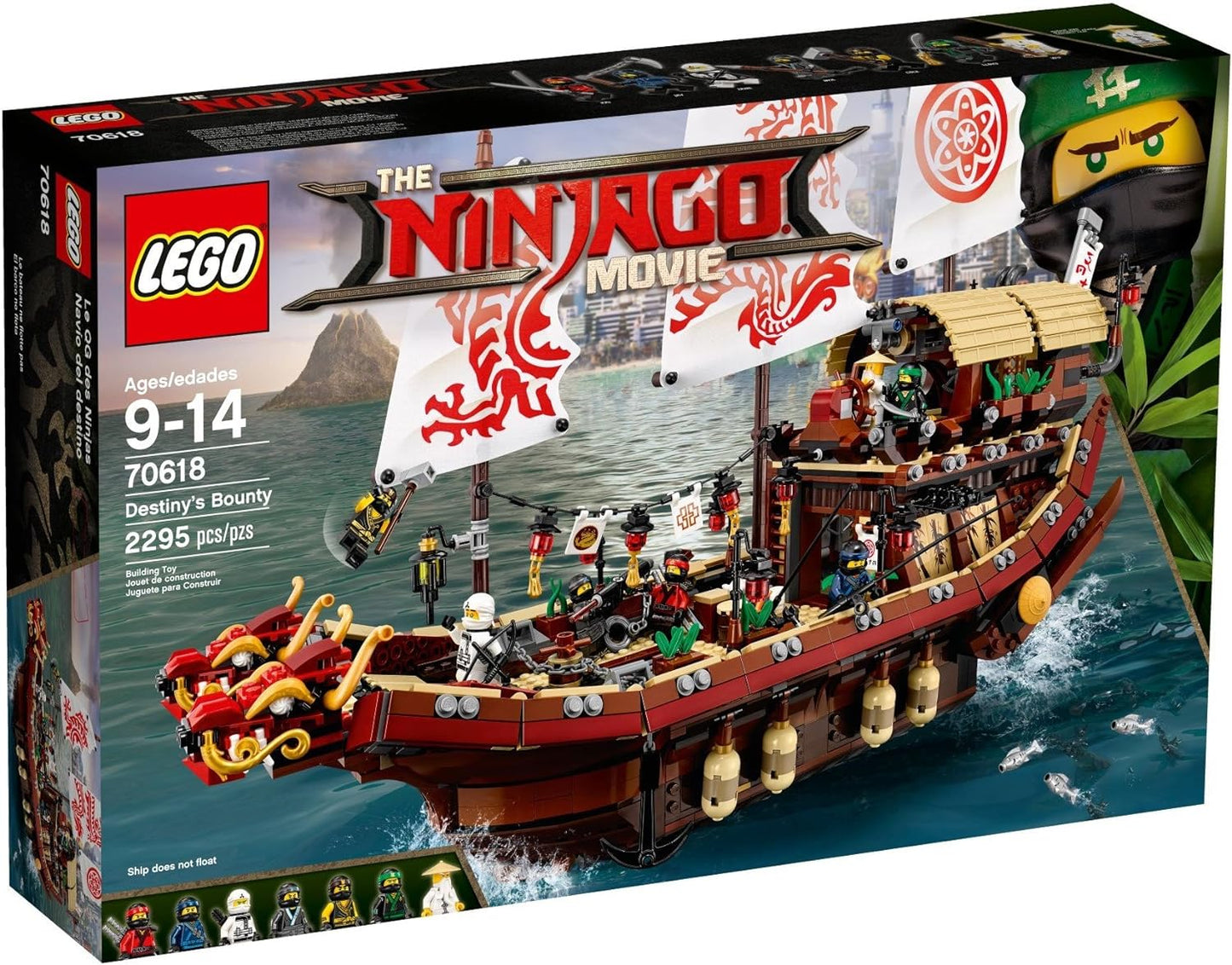 LEGO Ninjago Destiny's Bounty Set 70618