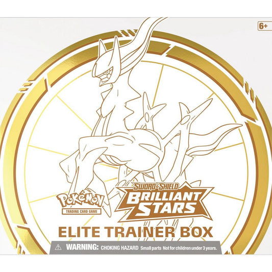 Pokemon Trading Card Game: Sword and Shield Brilliant Stars Elite Trainer Box