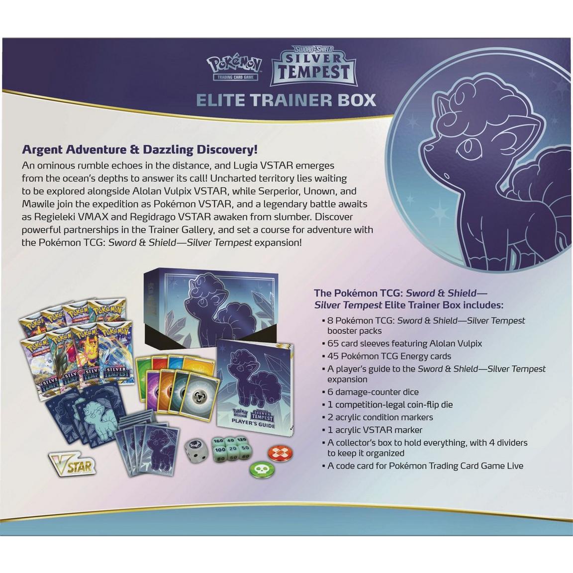 Pokemon Trading Card Game: Sword and Shield Silver Tempest Elite Trainer Box