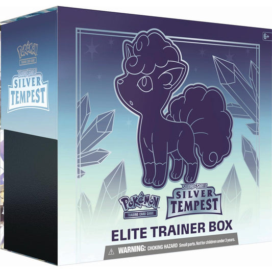 Pokemon Trading Card Game: Sword and Shield Silver Tempest Elite Trainer Box